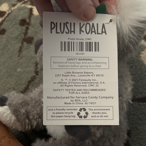 Little Brownie Koala Plush Toy Girl Scouts - Picture 10 of 11